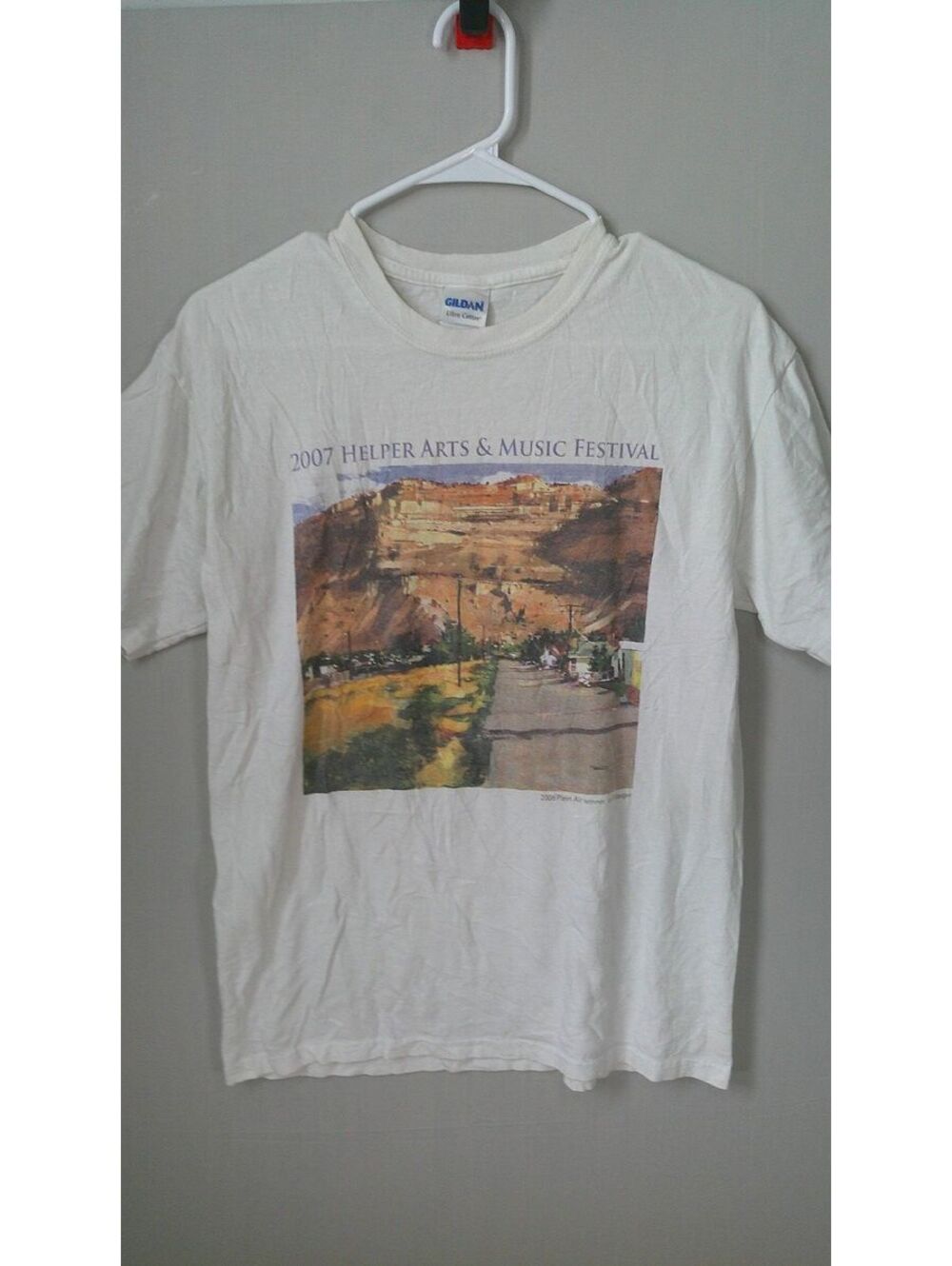 2007 Helper Arts & Music Festival Vintage T-Shirt Medium